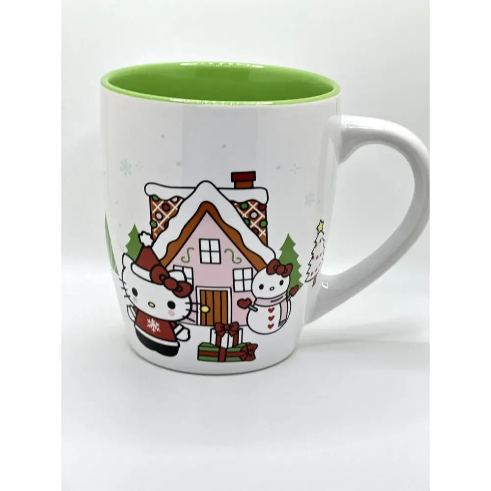 Hello Kitty Gingerbread House Christmas Mug